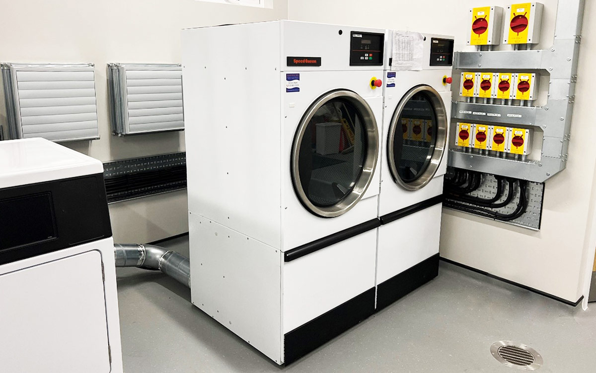 New Hall School Laundry Room